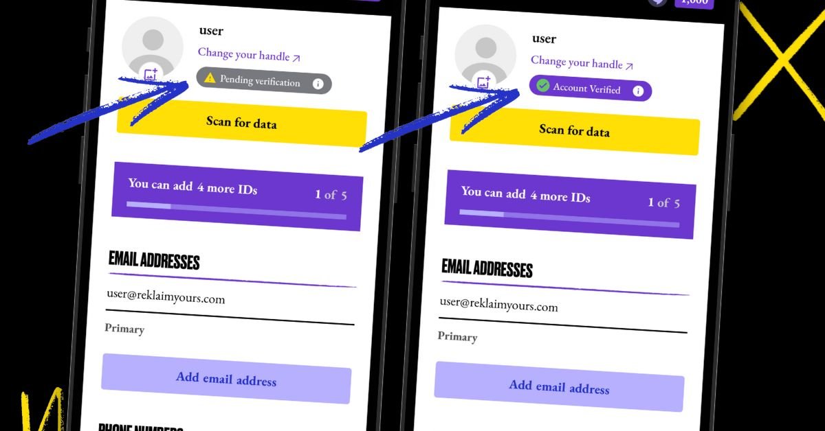 Verified Accounts for Faster Rewards | Reklaim